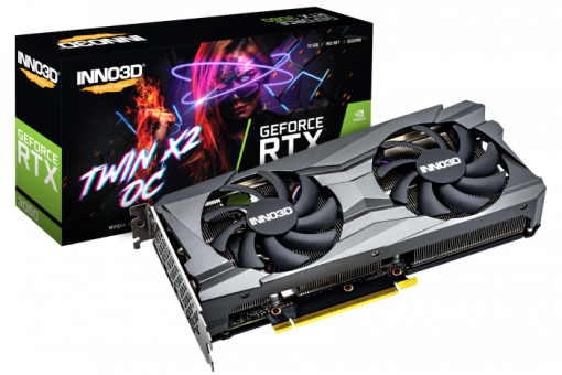 Видеокарта Inno3D GeForce RTX3060 Twin X2 OC 12GB (N30602-12D6X-11902120H)