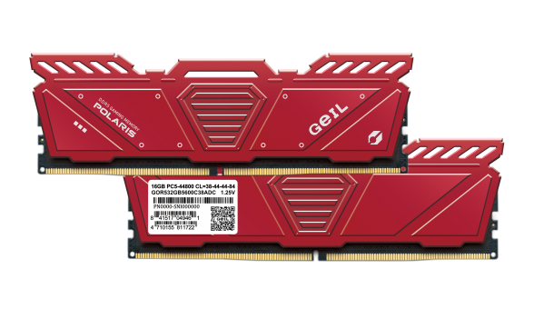 Оперативная память 32 Gb (2x16Gb) DDR5 6000MHz Geil Polaris Red GOR532GB6000C38BDC