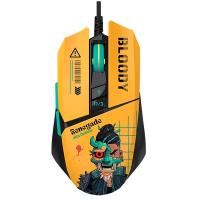 Мышь A4tech Bloody W63Max Renegade Yellow Sunset