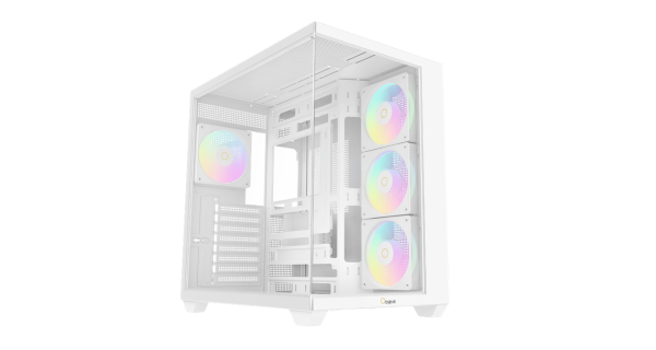 Корпус Ocypus Gamma C74 White ARGB (Gamma-C74-WHD400XX-GL)