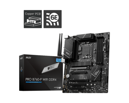 Материнская плата MSI Pro B760-P WiFi DDR4