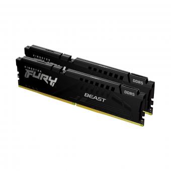 Оперативная память 32 Gb (2x16Gb) DDR5 4800MHz Kingston FURY Beast KF548C38BBK2-32