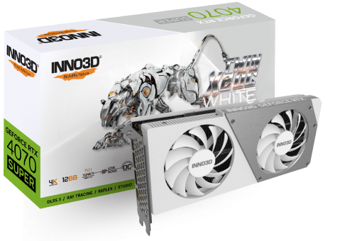 Видеокарта Inno3D RTX 4070 Super Twin X2 OC 12G (N407S2-126XX-186162W)