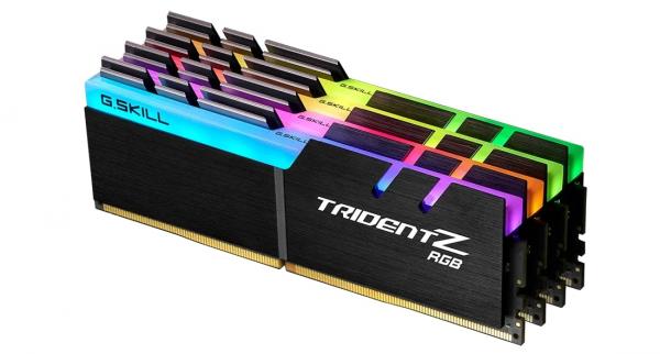 Оперативная память 128 Gb (4x32Gb) DDR4 3600MHz G.Skill TridentZ RGB F4-3600C18Q-128GTZR