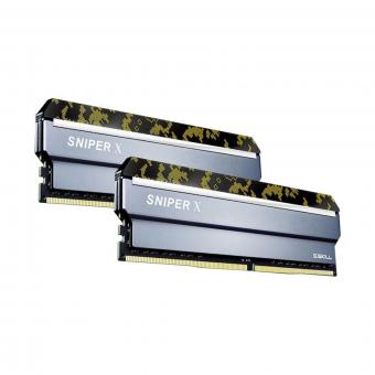 Оперативная память 16 Gb (2x8Gb) DDR4 2666MHz G.Skill SniperX F4-2666C19D-16GSXK