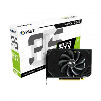 Видеокарта Palit GeForce RTX3050 StormX 8G (NE63050018P1-1070F)