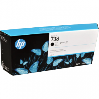 Картридж HP DesignJet 738 Black (498N8A)