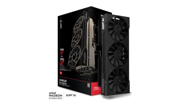 Видеокарта XFX Swift AMD Radeon RX 9070XT Triple Fan Gaming Edition (RX-97TSWF3B9)