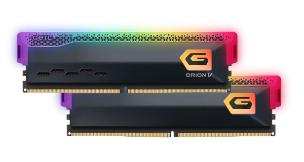 Оперативная память 32 Gb (2x16 Gb) DDR5 5200MHz Geil Orion V RGB (GVSG532GB5200C38BDC)