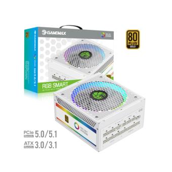 Блок питания Gamemax RGB-Smart 750 PRO WH 750W