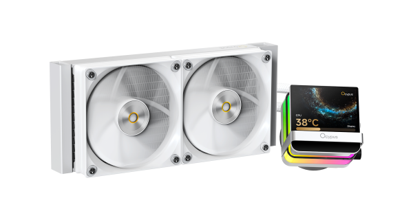 Водяное охлаждение Ocypus Sigma L24 PRO WH (Sigma-L24-WH2ANWL00P-GL)