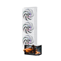 Водяное охлаждение PCCooler DV360 ARGB Display WH