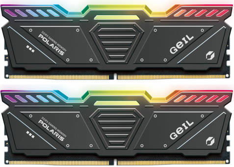Оперативная память 32 Gb (2x16Gb) DDR5 5600MHz Geil Polaris RGB Grey GOSG532GB5600C38ADC