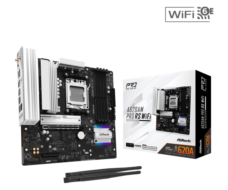 Материнская плата ASRock A620AM Pro RS WiFi