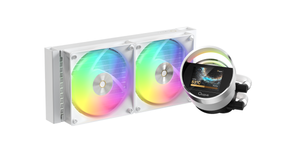 Водяное охлаждение Ocypus Sigma L24 WH (Sigma-L24-WH2AAWWN00X-GL)