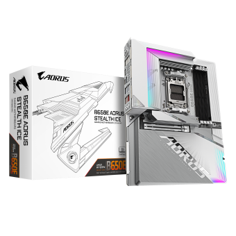 Материнская плата Gigabyte B650E Aorus Stealth Ice