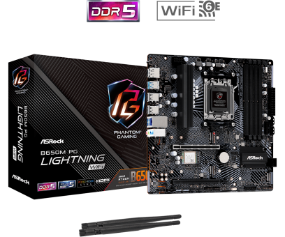 Материнская плата ASRock B650M PG Lightning WiFi