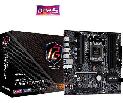 Материнская плата ASRock B650M PG Lightning