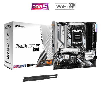 Материнская плата ASRock B650M Pro RS WiFi 