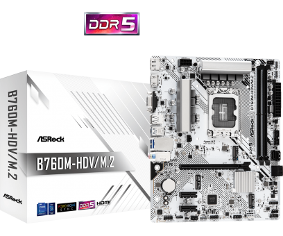 Материнская плата ASRock B760M-HDV/M.2