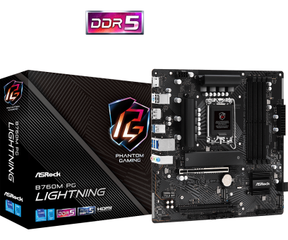 Материнская плата ASRock B760M PG Lightning