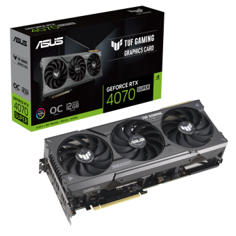 Видеокарта Asus GeForce TUF RTX 4070 Super Gaming OC 12GB (TUF-RTX4070S-O12G-GAMING)