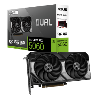 Видеокарта Asus GeForce Dual RTX 5060 OC 8G (Dual-RTX5060-O8G)