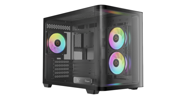 Корпус Ocypus Iota C50 BK Curve ARGB Digital (Iota-C50-BKD300CD-GL)
