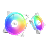 Вентилятор для корпуса PCCooler F3 T120 ARGB White 3 in1 Вентилятор для корпуса PCCooler F3 T120 ARGB White 3 in1