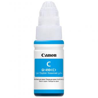 Чернила Canon GI-490 Cyan (0664C001)