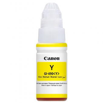 Чернила Canon GI-490 Yellow (0666C001)