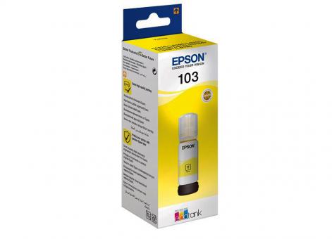 Чернила Epson Ecotank 103 Yellow (C13T00S44A)