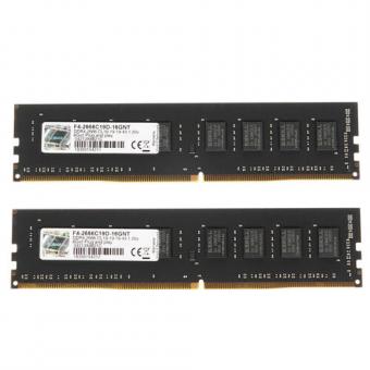 Оперативная память G.Skill 16 Gb (2x8Gb) DDR4 2666MHz F4-2666C19D-16GNT