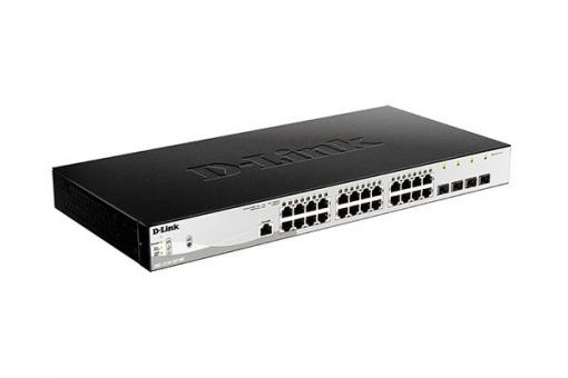 Коммутатор D-Link DGS-1210-28P/ME/B2A POE