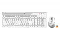 Клавиатура и мышь Wireless A4tech Fstyler FB2535C-Icy White