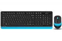 Клавиатура и мышь Wireless A4tech Fstyler FG1010-BLUE