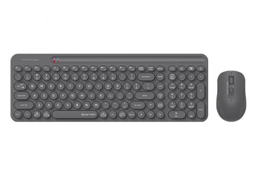 Клавиатура и мышь Wireless A4tech Fstyler FG3300 Air Grey