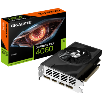 Видеокарта Gigabyte GeForce RTX 4060 D6 8G (GV-N4060D6-8GD)