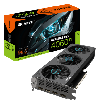 Видеокарта Gigabyte GeForce RTX 4060 Ti Eagle OC 8G (GV-N406TEAGLE OC-8GD)