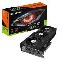 Видеокарта Gigabyte GeForce RTX 4070 Windforce OC 12G (GV-N4070WF3OC-12GD)