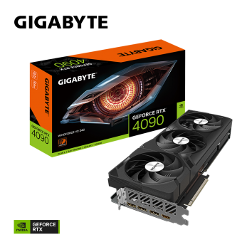 Видеокарта Gigabyte GeForce RTX 4090 WindForce V2 24G (GV-N4090WF3V2-24GD)