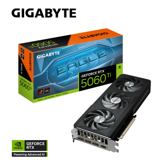 Видеокарта Gigabyte GeForce RTX 5060 Ti Eagle Max OC 8GB (GV-N506TEAGLEMAX OC-8GD) Видеокарта Gigabyte GeForce RTX 5060 Ti Eagle Max OC 8GB (GV-N506TEAGLEMAX OC-8GD)