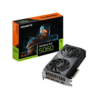 Видеокарта Gigabyte GeForce RTX 5060 WindForce OC 8GB (GV-N5060WF2OC-8GD)