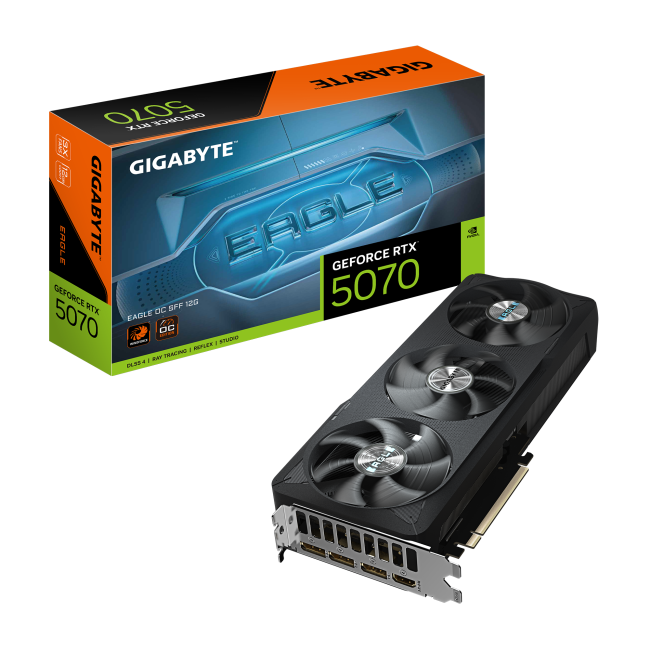 Видеокарта Gigabyte GeForce RTX 5070 Eagle OC SFF 12G (GV-N5070EAGLE OC-12GD)