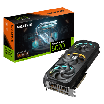 Видеокарта Gigabyte GeForce RTX 5070 Gaming OC 12G (GV-N5070GAMING OC-12GD)