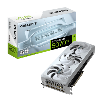 Видеокарта Gigabyte GeForce RTX 5070 Ti Eagle OC Ice SFF 16G (GV-N507TEAGLEOC ICE-16GD)