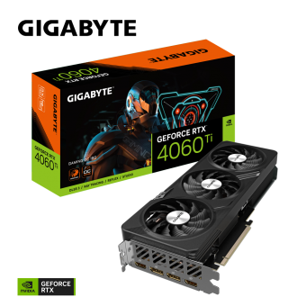 Видеокарта Gigabyte GeForce RTX 4060 Ti Gaming OC 16G (GV-N406TGAMING OC-16GD)