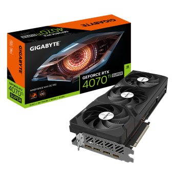 Видеокарта Gigabyte GeForce RTX 4070 Ti Super WindForce Max OC 16G (GV-N407TSWF3MAX OC-16GD)