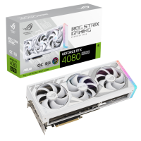 Видеокарта Asus GeForce ROG STRIX RTX 4080 Super OC 16GB (ROG-STRIX-RTX4080S-O16G-WHITE)