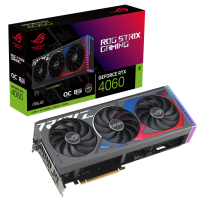 Видеокарта Asus GeForce ROG STRIX RTX 4060 GAMING OC 8GB (ROG-STRIX-RTX4060-O8G-GAMING)